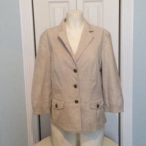 Banana Republic 3/4 sleeve jacket